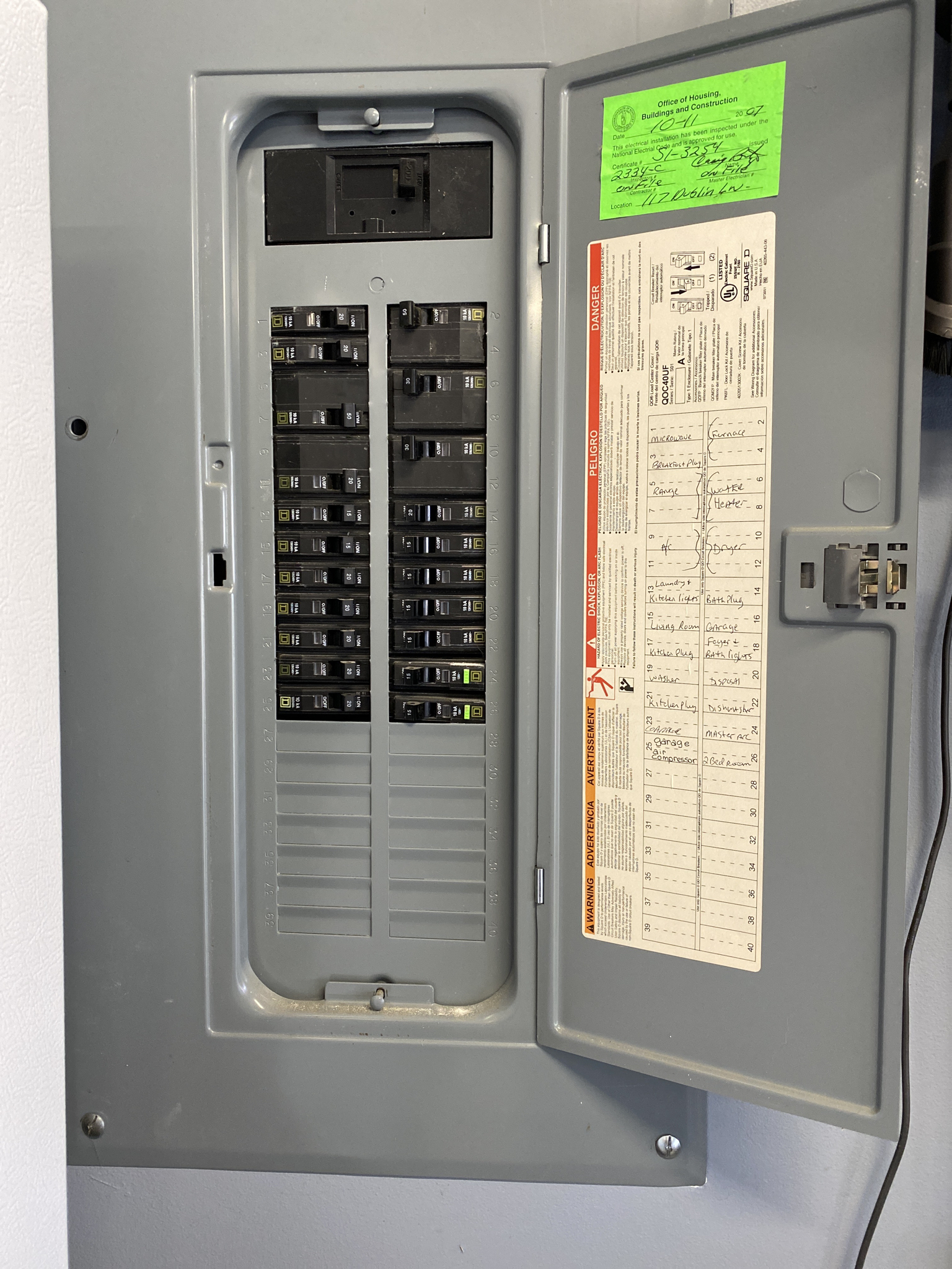 Closed Fuse Box